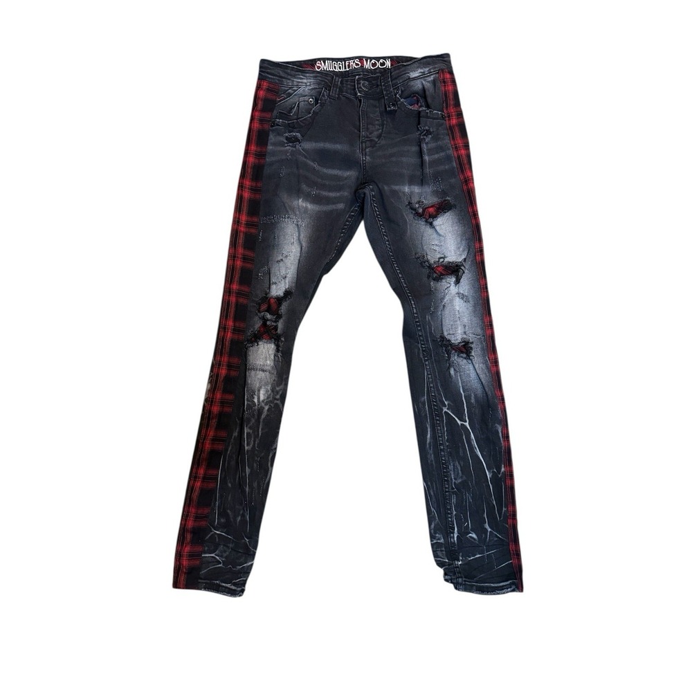 Smuggler Moon Mens Jeans 30X31 Punk Grunge Skater Stretch
